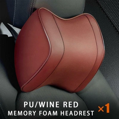 $18.82 • Buy Car Headrest Neck Pillow And Lumbar Support Back Cushion NEW Universal Foam C9J1