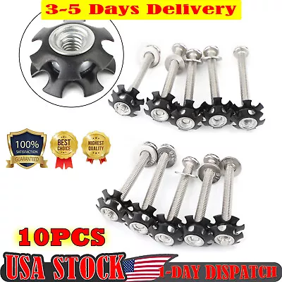 LADDER REPAIR KIT Nuts Bunk Motorhome Parts Camper Trailer Coach Stainless 10xRV • $14.73