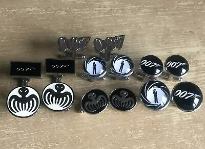 £3.75 • Buy James Bond 007 Cufflinks - Tv Movies / Film - Various Styles