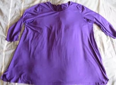 Kasbah Tessina Purple Top Size 24/26 • £5.99