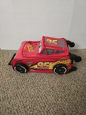 CARS Disney Pixar Lightning McQueen Kids Rolling Luggage Suitcase 360 4 Wheels • $50