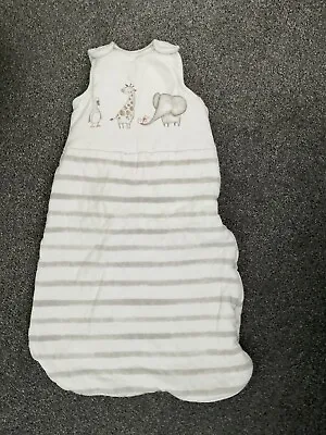 Next Baby 2.5 Tog Sleeping Bag Age 6-12 Months Animals Motif • £7.50