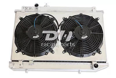 3 Row Radiator+Shroud+Fan For 86-92 Toyota Supra/SOARER MZ20/21 MK3 MA70 3.0L L6 • $199