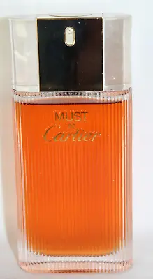 Cartier MUST De Cartier 100 Ml/ 3.3 Oz Eau De Toilette Spray NEW NO BOX-WRC • $56