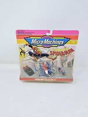 Micro Machines Spider-Man | Carnage Collection #1 NEW 1993 Vintage IN BOX! • $14.24