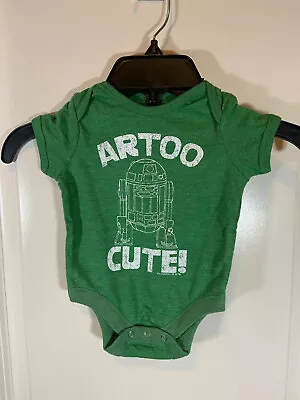 *Super Cute* NWT Old Navy Collectabilitees Star Wars Infant Bodysuit - 0-3 M • $12