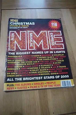 NME New Musical Express Paper 23/30 Dec 2000 Double Issue • £2.99