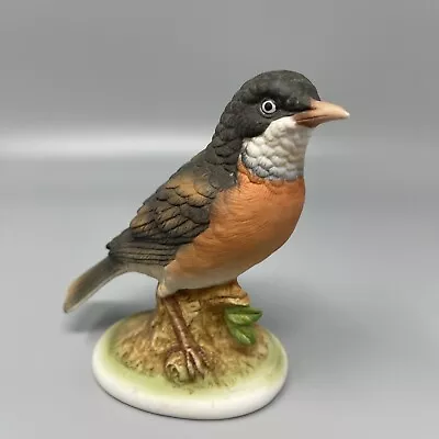 Vintage Lefton Painted Bunting Robin Bird Figurine Made In Japan • $12.97