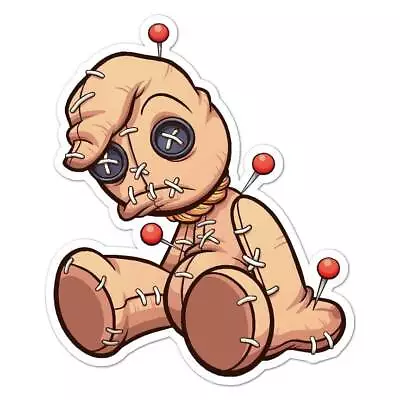 Voodoo Doll Sticker • $3.96