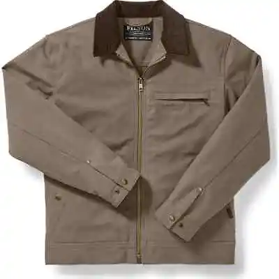 Filson Tacoma Work Jacket 20096828 Dark Mushroom Panama Weave Corduroy CC Beige • $169.99