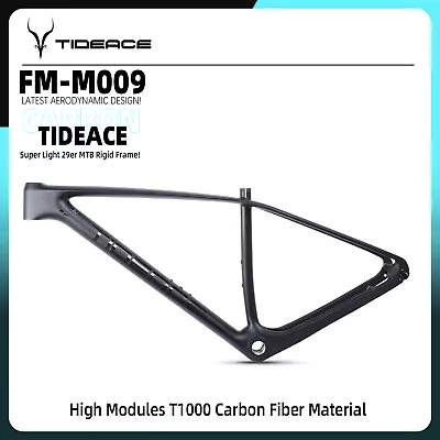 T1000 29er Carbon Fiber MTB Bike Frame BSA 12*142mm Rigid Mountain Bicycle Frame • $522.50