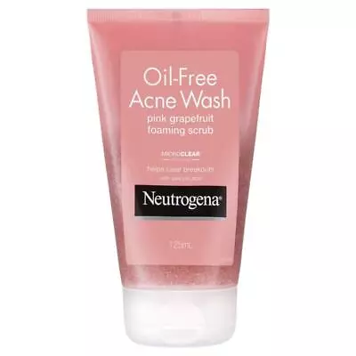 Neutrogena Oil Free Pink Grapefruit Scrub 125ml FREE POSTAGE • $24.73