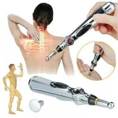 Therapy Electronic Acupuncture Pen Meridian Energy Heal Massage Pain Relief US • $9.99