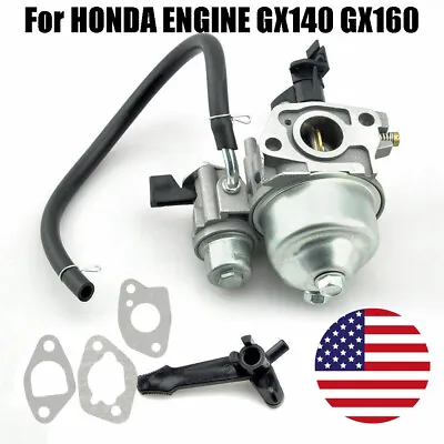 Carburetor For Honda GX140 GX160 & GX200 5/5.5/6.5HP Motor Carb 16100-ZH8-W61 US • $9.79