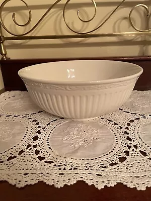 Mikasa Italian Countryside Large Vegetable/Salad Serving Bowl 8.5  EUC • $29.99