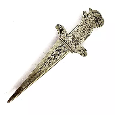 CELLINI'S FLORENCE 800 Silver Sword Bookmark Vintage Sterling Paper Clip Dagger • $45