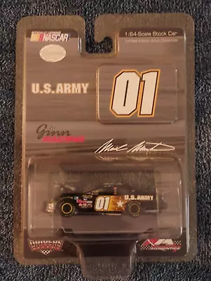 MARK MARTIN #01 ARMY 1/64 DIECAST MONTE CARLO SS BLACK Limit Edition Action • $12.99