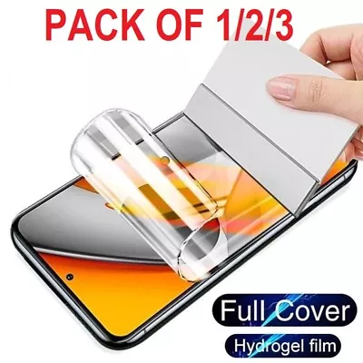 Screen Protector TPU FILM Cover For Huawei P20 P30 P40 Pro Lite Clear Hydrogel • £2.99