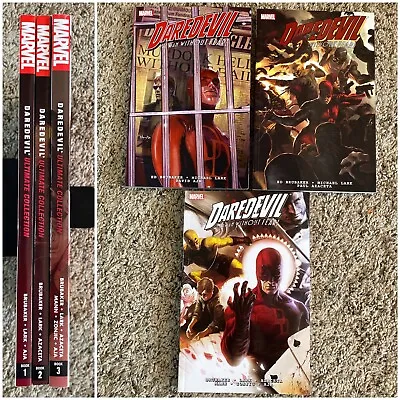 Daredevil Brubaker Lark Ultimate Collection TPB Set Vol 1 2 3 Marvel 82 119 500 • $169.99