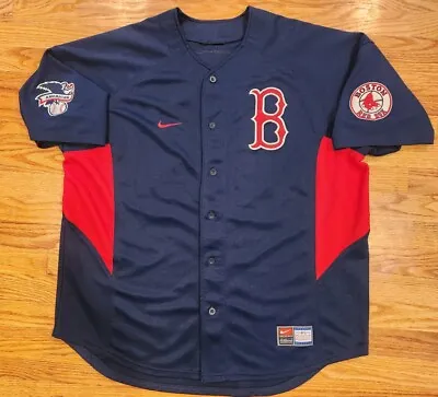 Manny Ramirez Nike Boston Red Sox #24 Stitched Jersey Preowned MLB • $29.99