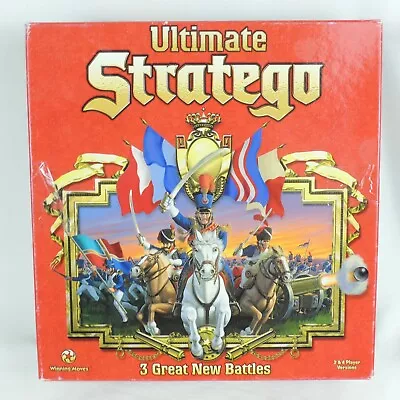 Vintage Ultimate Stratego Game By Winning Moves 1997 MISSING 2 PARTS • $24