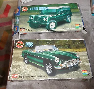 £5.50 • Buy Airfix Land Rover, Series 1, 01411, 1.43 Scale, Plus Airfix Mgb 1/32 Scale