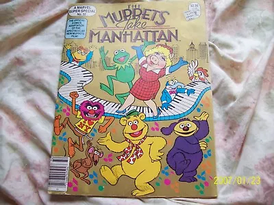 THE MUPPETS TAKE MANHATTAN A MARVEL SUPER SPECIAL No. 32 1984 -FAST SHIPPING! • $14.99