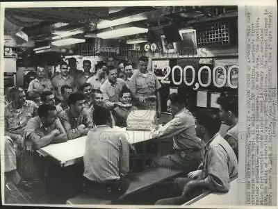 1961 Press Photo USS Nautilus America's First Nuclear Submarine While Submerged • $19.99