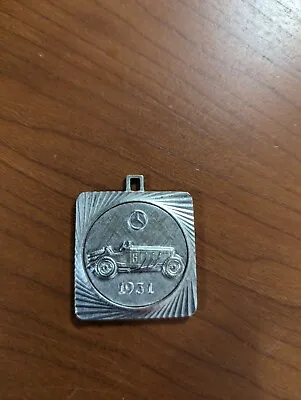 Silver 1931 Mercedes SSK / SSKL Pocket Watch Fob / Keychain / Medal • $99.99