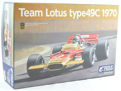 Ebbro Team Lotus Type 49C - 1970 1/20 Formula 1 F1 Model Car Kit 006-6800 • $69.99