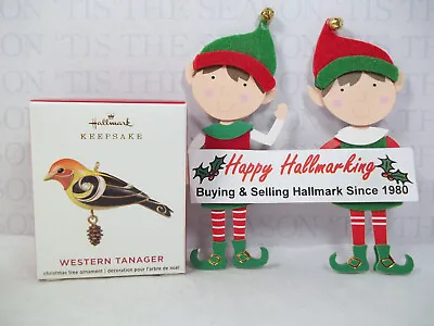 Hallmark 2020 Western Tanager Miniature Ornament The Beauty Birds • $16.95