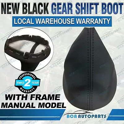 GEAR Shift Boot Cover FOR VT VX VU MANUAL V6 / V8 FOR HOLDEN COMMODORE NEW • $78.99