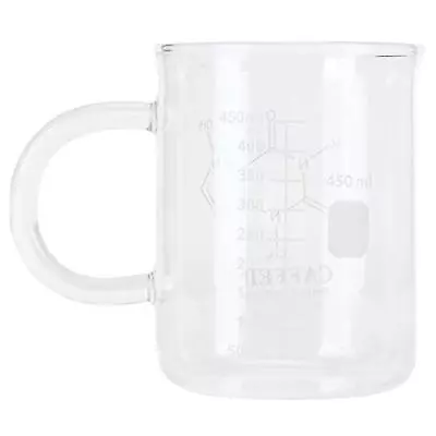 Glass Beaker With Handle Beaker Mug Borosilicate Glass Cup 450ml/16oz Capacit... • $27.21