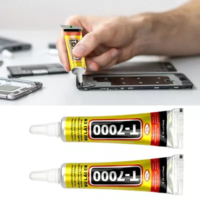 2Pcs T7000 Contact Phone Tablet Repair Glue Adhesive Electronic Components Glues • £3.24