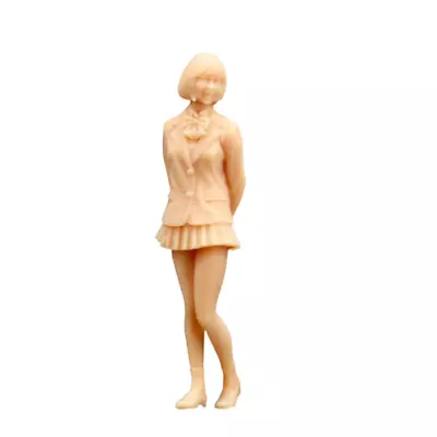 1/43 Pleated Skirt Girl Scene Props Miniatures Figures Model For Cars Vehicles • $14.99