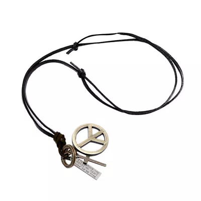 Vintage Peace Symbol Jewelry Sign Necklace Men's Necklaces Pendant • $9.65
