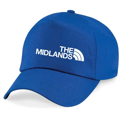 £5.97 • Buy The Midlands Birmingham Football Fan Baseball Cap City 7 Colours Gift 5 Panel