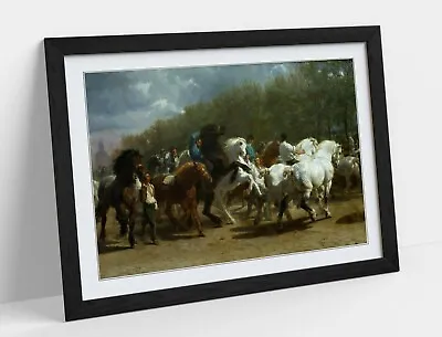 Rosa Bonheur The Horse Fair -framed Art Picture Print Artwork- Realist Painting • £8.99