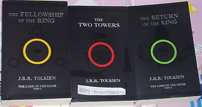 J. R. R. Tolkien The Lord Of The Rings Trilogy Fantasy Paperback 3 Books Used • £0.99