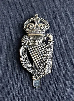 WW1 London Irish Rifles 18th Battalion London Regiment Original Cap Badge • £35