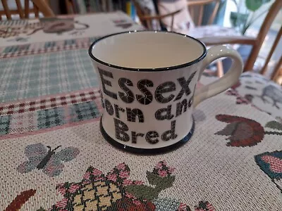 £12 • Buy Essex Born And Bred Mug By Moorland Pottery Half Pint Essex Ware