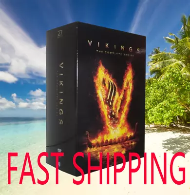 Vikings: The Complete Series Seasons 1-6 DVD 27 Discs USA STOCK FAST SHIPPING • $44.50