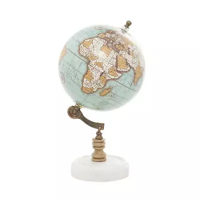 DecMode 7  Teal Globe With Marble Base • $20.86