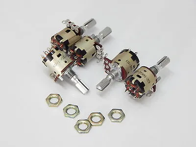 50k Ohm Volume Control Audio Taper Potentiometer With On-off Switch - 5 Pieces • $14.95