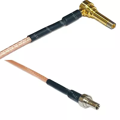 RG316 MS156 Male Angle Long To CRC9 Male RF Cable Rapid-SHIP LOT • $9.24