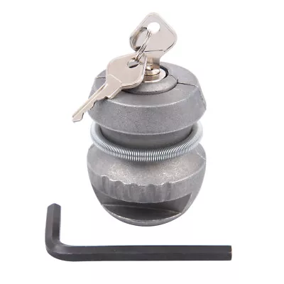 $14.53 • Buy 2  Insertable Trailer Hitch Coupler Lock Tow Ball Caravan Anti Theft Tool Set
