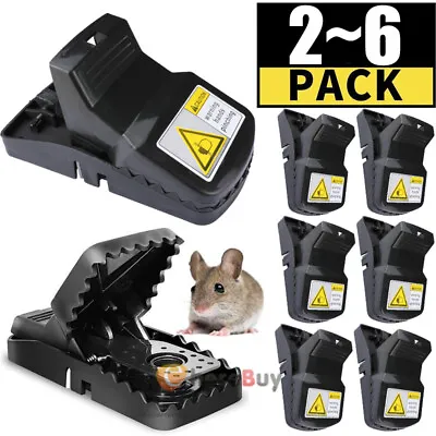 LARGE Mouse Traps Rat Mice Rodent Killer Snap Trap Reusable Heavy Duty Pest Trap • $9.81