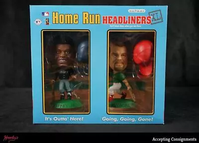 1998 Ken Griffey Jr. & Mark McGwire Home Run Headliner Bobblehead Original Box • $1.99