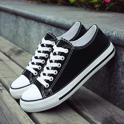 Men's Women's VAN Classic OLD SKOOL Low Canvas Sneakers Sport Casual Shoes Hot • $28.99