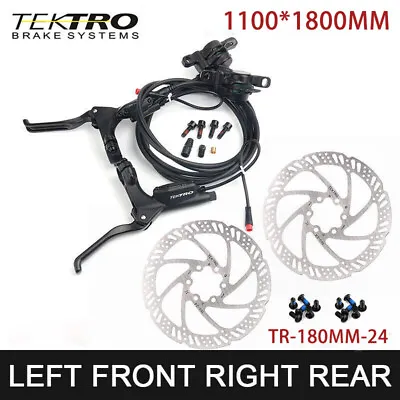 Tektro HD-E350 E-bike Brake 1100/1800mm Electric Power Control Hydraulic Brake • $30.99